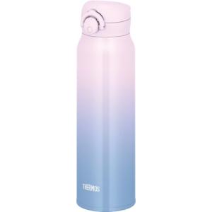 サーモス 水筒 真空断熱ケータイマグ 750ml ライラックブルー 飲み口外せてお手入れ簡単 軽量タイプ ワンタッチオープン ステンレス ボトル｜kirelab-net