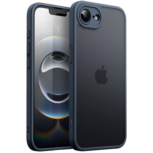 JETech iPhone 16e 6.1インチ2025用 マットケース 耐衝撃性ミリタリーグレード...