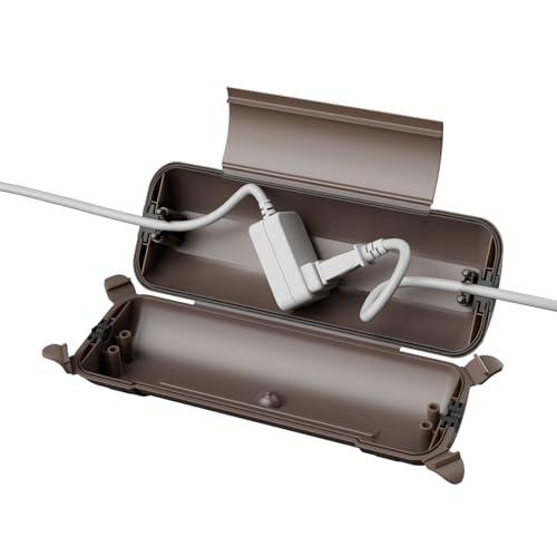 RESTMO 防水 コンセントボックス 耐候性 延長コード 屋外 防雨型 カバー イルミネーション ...