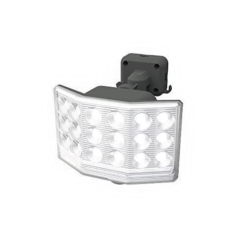 ムサシ 9Wワイド フリーアーム式LED乾電池センサーライト LED-170 ブラック