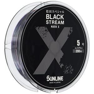 サンライン(SUNLINE) 松田スペシャル ブラックストリームマークX 200m単品 6号｜kirelab-net
