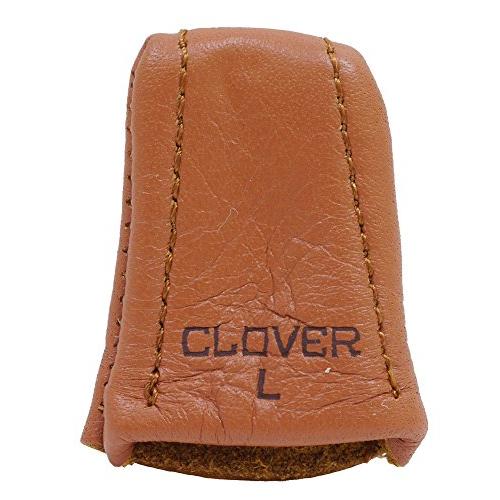 クロバー(Clover) 皮シンブルソフト L 茶色 57-341