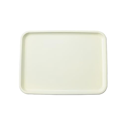 アサヒ興洋 トレー 抗菌 長方形 ホワイト 36cm すべり止め加工 おしゃれ お盆 1枚入