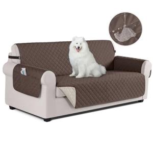 TAOCOCO ソファカバー 全面防水 ソファーシート 犬猫対策 毛髪不粘着 滑り止め 1人2人3人掛け 肘付き 替えソファカバー 防塵 汚れ防｜kirelab-net