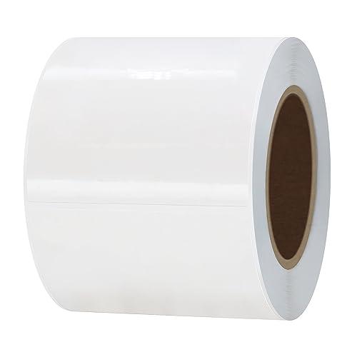 Hybsk 透明シール 2x2インチ（51×51mm） 正方形 防水耐油 封印シール 透明 保護 封...