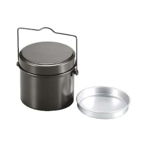 キャプテンスタッグ バーベキュー BBQ用 炊飯器 林間丸型ハンゴー 4合炊きM-5546｜ルミナスエイト ヤフー店
