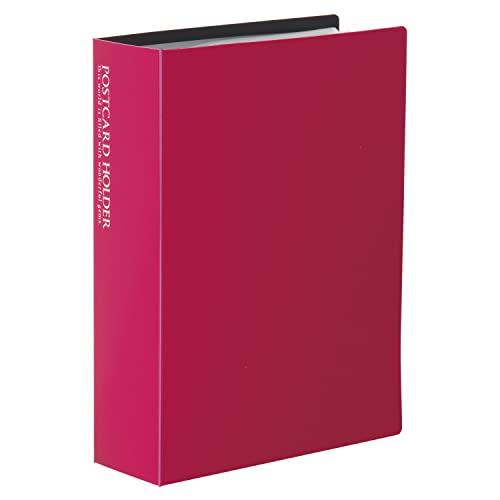 セキセイ SEKISEI アルバム ポケット ポストカードホルダー ハガキサイズ120枚 ハガキ 1...