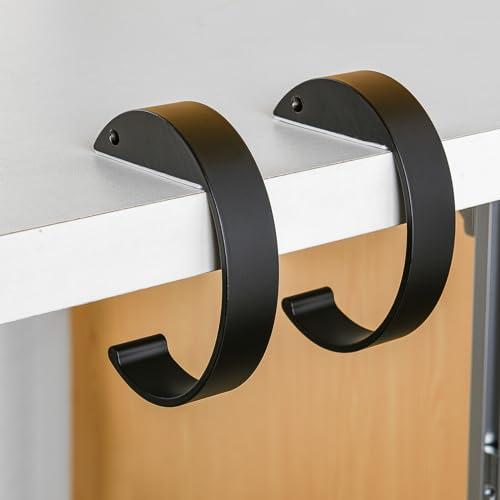 Mairearn テーブルフック バッグハンガー 机 机に掛けるフック カバン掛け アルミ合金 耐荷...