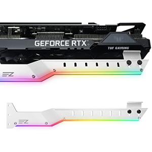 EZDIY-FAB 汎用ビデオカードホルダー GPUブレースサポート グラフィックカードを固定する ARGB 5V 3PINマザーボードの同期｜kirelab-net