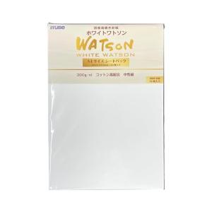 ミューズ 水彩紙 A4サイズシートパック ホワイトワトソン A4 300g 10枚入 WAP-HW A4｜kirelab-net