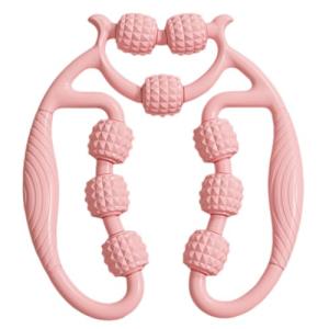 フォームローラー 筋膜リリース ローラー手持ち挟む式筋膜 足 脚 腰 首 腕 太もも ふくらはぎマッサージ脚やせ ローラー ストレッチ フィット｜kirelab-net