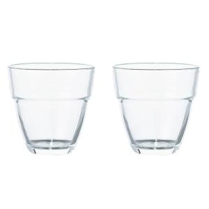 HARIO(ハリオ) 耐熱スタックグラス 2個セット 260mL 耐熱ガラス製 スタッキング可 レンジ・食洗器OK ティーカップ 日本製 HAR｜kirelab-net