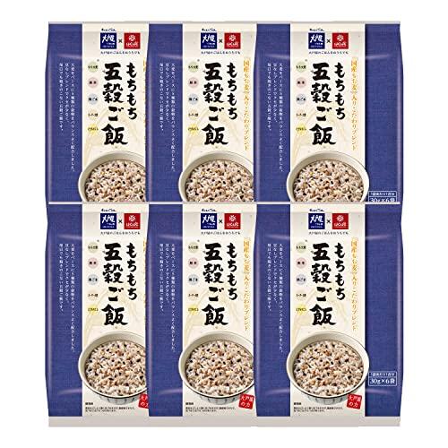 はくばく 大戸屋もちもち五穀ご飯 180g×6袋