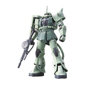 BANDAI SPIRITS(バンダイ スピリッツ) RG 機動戦士ガンダム MS-06F 量産型ザク 1/144スケール 色分け済みプラモデル｜kirelab-net