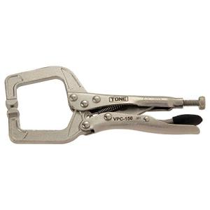 トネ(TONE) グリッププライヤ(C型) VPC-150 全長179mm｜kirelab-net