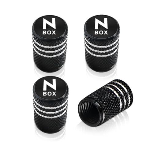 Haoshilianfa ホンダに適用 N-BOX タイヤエアバルブ キャップ アルミ製 自動車 ド...