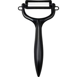 京セラ(Kyocera) セラミック ピーラー サビない お手入れ簡単 皮むき器 ブラック T字タイプ 軽く鋭い使い心地 切れ味が続く 金気をう｜kirelab-net