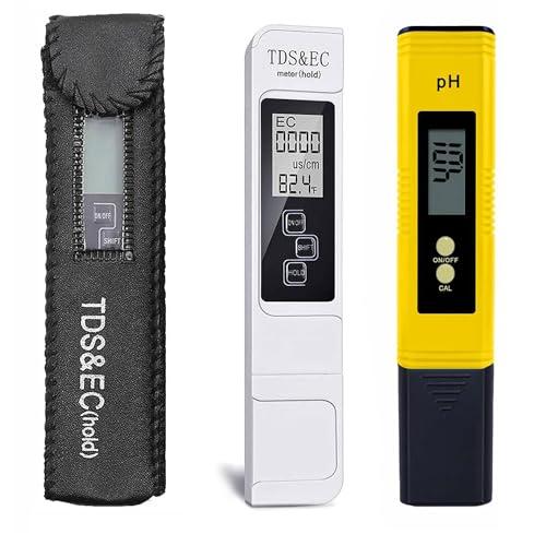 GOOMAND デジタル PH測定器 pH0-14 TDSメーター EC 水質測定器 測定範囲 0-...