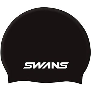SWANS(スワンズ) スイムキャップ スイムキャップ シリコーンキャップ SA7 ブラック(MBK)｜kirelab-net