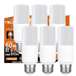 Panasonic（パナソニック） LED電球 T形 60W相当 全方向タイプ 電球色