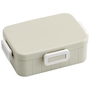 スケーター (skater) 弁当箱 くすみグレー 650ml 4点ロック 女性用 日本製 YZFL7AG-A｜kirelab-net