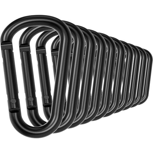 Pullther カラビナ 大型 超軽量 錆びない アウトドア ガイロープ カラビナ 7.5cm 高...