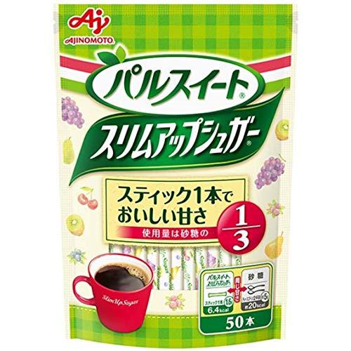 パルスイート 味の素 スリムアップシュガー スティック 50本入×4個