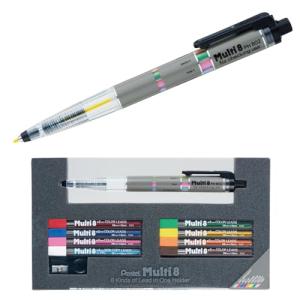 ぺんてる マルチ8セット PH802ST 色芯8色｜kirelab-net