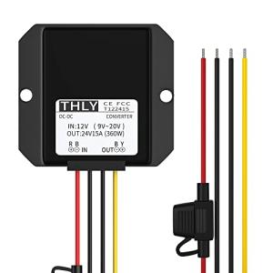 12V/24V 昇圧コンバーター 15A 360W