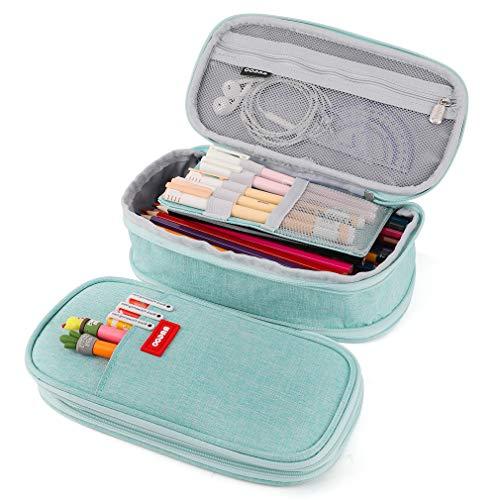 iSuperb ペンケース ペンポーチ 筆箱 筆入れ デザイン 収縮でき 高校生 かわいい 中学生 ...