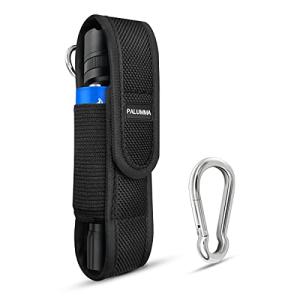 Palumma 懐中電灯ホルスター ライト用ポーチ 収納バッグ ケース ナイロンカバー 弾力性 耐久性 小型 持ち運び便利 アウトドア 夜間作業｜kirelab-net