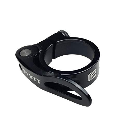 PLATT シートクランプ 28.6/31.8/34.9mm アルミ合金 軽量 自転車 クイックリリ...
