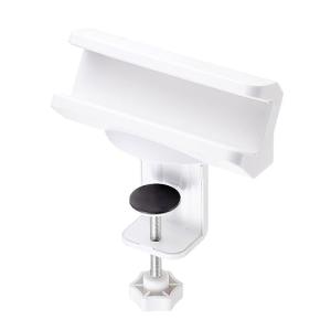 サンワサプライ 電源タップデスククランプ式回転型固定ホルダー TAP-CLAMP1｜kirelab-net