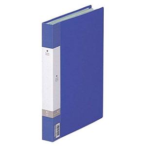 リヒトラブ ファイル クリヤーブック B5 40ポケット 青 G3208-8｜kirelab-net