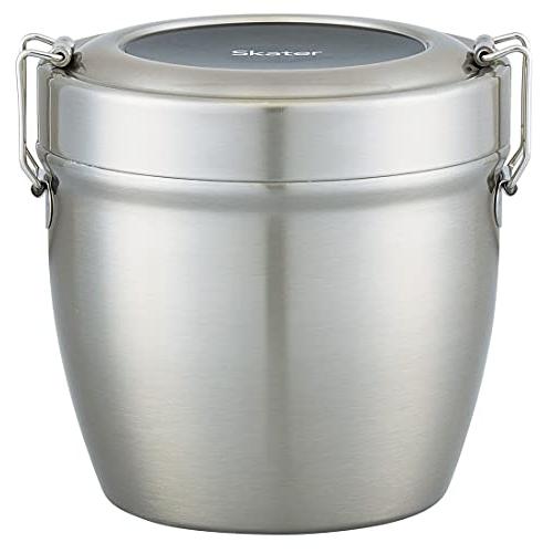 スケーター(Skater) 抗菌 保温 丼ぶりステンレス弁当箱 800ml シルバー STLBD8A...