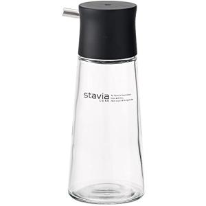 リス 醤油差し ブラック 140ml スタビアリュクス 調味差し M｜kirelab-net