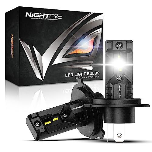 『純正バルブと同形状！』NIGHTEYE H4 LED ヘッドライト 車検対応 ファンレス 静音 h...