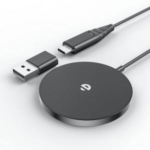RoRoSkin ワイヤレス充電器 マグネット Mag Safe充電器 マグセーフ充電器 7.5W/10W/15W iPhone16/15/14｜kirelab-net