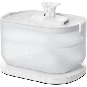 PETLIBRO ペット用 水飲み器 猫 ワイヤレスポンプ 2.5L大容量 ペット用自動給水器 猫 中小犬用 4重濾過 静音循環式 2種類の給水｜kirelab-net