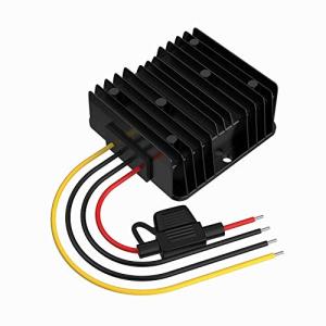 コンバーター 降圧型24V?12V dcdc コンバーター20A 240W電源レギュレータヒューズ防水付き、トランス 12vゴルフカートLEDモ｜kirelab-net