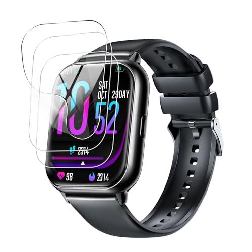 HONGWO(める) スマートウォッチ 1.85 / 1.9/1.91 /1.96/2.0インチ 保...