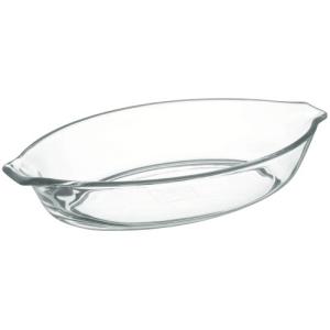 iwaki(イワキ) 耐熱ガラス グラタン皿 3.7×19.5cm 340ml BC710｜kirelab-net