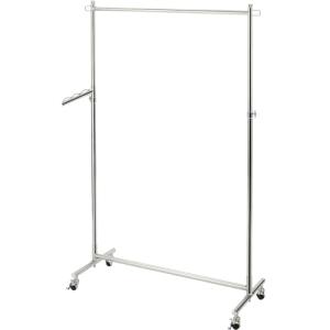 ドウシシャ ルミナス ハンガーラック 業務用 ハンガープロ シングル 頑丈 全体耐荷重85kg 幅100×奥行42×高さ108?184cm キャ｜kirelab-net