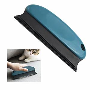 RICISUNG 抜け毛取りブラシ 猫 犬 ペット毛 掃除ブラシ ペットコーム 布団 カーペットなどを掃除 ブルー ソファー ベッド Ocean｜kirelab-net