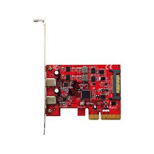 玄人志向 USB3.2 Gen2 (10Gbps) Type-C×2 インターフェース カード (PCI-Express x4 接続) ASMe｜kirelab-net