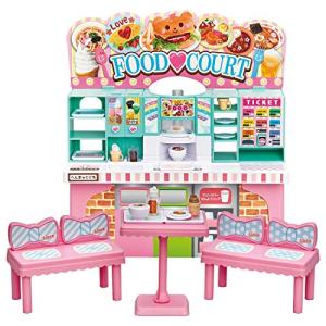タカラトミー 『 リカちゃん わいわいフードコート 』 着せ替え お人形 おままごと おもちゃ 3歳以上 玩具安全基準合格 STマーク認証 Li｜kirelab-net