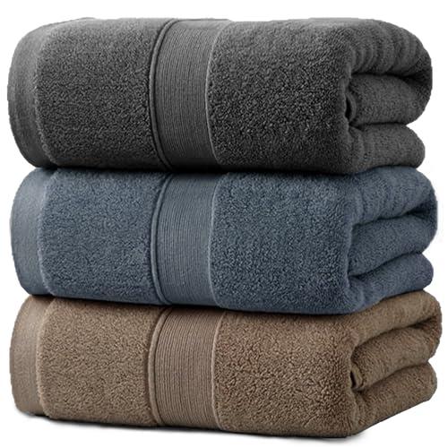 バスタオル HOSUR 綿100% ホテル仕様 厚手 ふかふか ボリューム 高速吸水 耐久性 速乾 ...