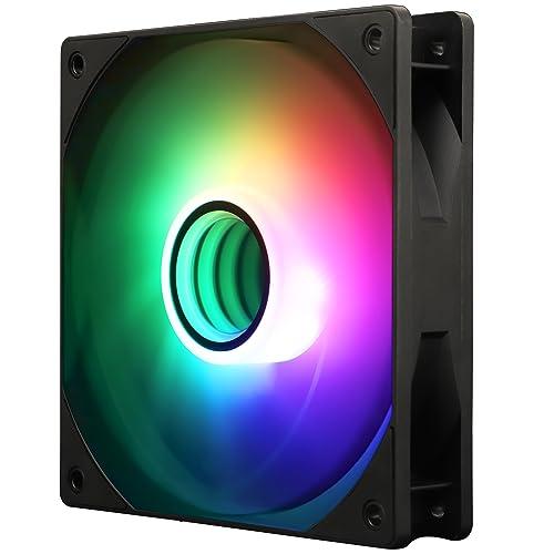 THERMALRIGHT TL-C12B-S V3 120mm ARGB CPU ファン、速度 15...