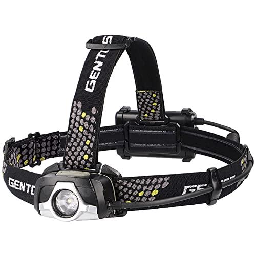GENTOS(ジェントス) LED ヘッドライト 単3電池式 350ルーメン 防水 ドラグフォース ...
