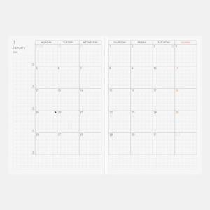 ほぼ日手帳2026本体Planner[A6/1...の詳細画像1